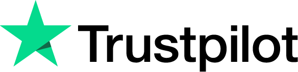 Trustpilot logo featuring a large green star to the left of the word Trustpilot, written in bold black letters on a white background—perfect for Cairnview Windows and Doors, serving Perthshire with quality doors.
